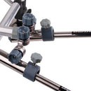 Adjustable Stainless Steel Fishing Tackle Double Rod Rack Fishing Rod Holder
