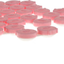 Plastic Lovely Pig Pattern Design Contact Lens Cases Cover Protector Travel Accessory PACK OF 20PCS Pink