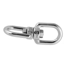 8-Model Hiking Stainless Steel Carabiner Key Rotating Universal Ring Chain Camping