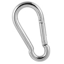 Outdoor Climbing 304 Stainless Steel Carabiner Snap Hook Quick Hitch Quickdraw