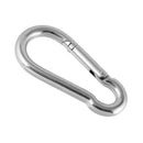 Camping Climbing 304 Stainless Steel Carabiner Quickdraw Clip Snap 8cm