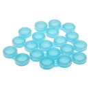 Plastic Portable Contact Lens Cases Holder Soaking Storage Container Travel Accessory Blue PACK OF 10PCS