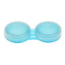 Plastic Portable Contact Lens Cases Holder Soaking Storage Container Travel Accessory Blue PACK OF 10PCS