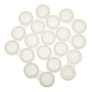 Plastic Portable Contact Lens Cases Holder Soaking Storage Container Travel Accessory Clear PACK OF 10PCS
