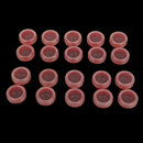 Plastic Portable Contact Lens Cases Holder Soaking Storage Container Travel Accessory Red PACK OF 10PCS