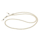 Imitation Pearl Beaded Eyeglass Spectacle Reading Glasses Chain Holder Neck Cord Strap