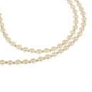 Imitation Pearl Beaded Eyeglass Spectacle Reading Glasses Chain Holder Neck Cord Strap