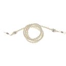 Imitation Pearl Beaded Eyeglass Spectacle Reading Glasses Chain Holder Neck Cord Strap