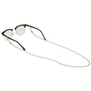 Imitation Pearl Beaded Eyeglass Spectacle Reading Glasses Chain Holder Neck Cord Strap