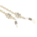 Imitation Pearl Beaded Eyeglass Spectacle Reading Glasses Chain Holder Neck Cord Strap