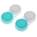 Pack of 10 Pieces Plastic Contact Lens Case Holder Container Soaking Storage Box Organizer