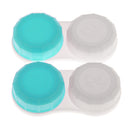 Pack of 10 Pieces Plastic Contact Lens Case Holder Container Soaking Storage Box Organizer