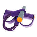 Foot Pedal Pull Rope Resistance Exercise Yoga Sit-up Fitness Purple