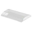 Durable U Curved Tile Large Volume Eyelash Extension Stand Glass Glue Pallet