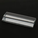 Durable U Curved Tile Large Volume Eyelash Extension Stand Glass Glue Pallet