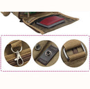 Unisex Fashion Retro Canvas Bag Shoulder Travel Bag Black