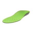 Kids Children Flatfoot Corrective Breathable Comfortable Insoles Orthotic Arch Support Shoe Insoles 1 Pair Green Size M