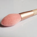 Professional Pink Tapered Foundation Powder Contour Make Up Blush Brush Tool
