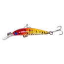 4 Colors 7cm 3.9g Hard Bait Minnow Fishing lures Bass Fresh Salt Water