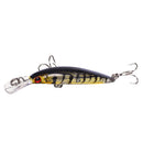 4 Colors 7cm 3.9g Hard Bait Minnow Fishing lures Bass Fresh Salt Water