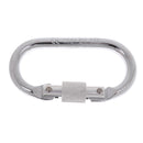 23KN Screw Locking Carabiner For Rock Climbing Yoga Inversion Hammock Pack of 2