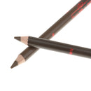 2pcs Waterproof Double-end Cosmetic Makeup Eyebrow Eyeliner Pencil Light Brown + Dark Brown
