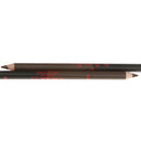 2pcs Waterproof Double-end Cosmetic Makeup Eyebrow Eyeliner Pencil Light Brown + Black
