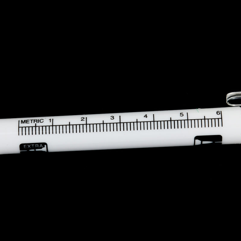 1 Set Waterproof Dual-tip Tattoo Piercing Skin Marker Pen Ruler Scribe Tool