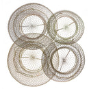 Collasipble Metal Steel Wire Fish Lobster Mesh Fishing Net Prawn Crab Cage Trap Net