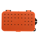 Fishing Baits Earthworm Worm Lure Storage Case Fishing Tackle Box Double Layer