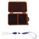 Fishing Baits Earthworm Worm Lure Storage Case Fishing Tackle Box Double Layer