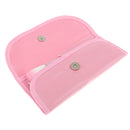 Women Pro Face Makeup Cosmetic Brush Tools Eyelash Comb Blush Eyeshadow Lipstick Applicator Brush 7Pcs/Set + Pouch Bag Case Pink