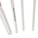 Women Pro Face Makeup Cosmetic Brush Tools Eyelash Comb Blush Eyeshadow Lipstick Applicator Brush 7Pcs/Set + Pouch Bag Case Pink