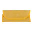 Women Pro Face Makeup Cosmetic Brush Tools Eyelash Comb Blush Eyeshadow Lipstick Applicator Brush 7Pcs/Set + Pouch Bag Case Yellow