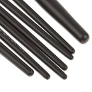 Women Pro Face Makeup Cosmetic Brush Tools Eyelash Comb Blush Eyeshadow Lipstick Applicator Brush 7Pcs/Set + Pouch Bag Case Brown
