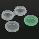 Portable Cute Plastic Cat Design Contact Lens Holder Case Organiser Box Travel Accessories Green