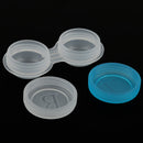 Portable Cute Plastic Cat Design Contact Lens Holder Case Organiser Box Travel Accessories Blue