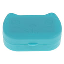 Portable Cute Plastic Cat Design Contact Lens Holder Case Organiser Box Travel Accessories Blue