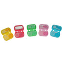 Cute Portable Cat Design Contact Lens Holder Case Cover Protector Organiser Box Rose Red