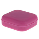 Hollow Design Contact Lens Case Travel Storage Kit Holder Container Rose