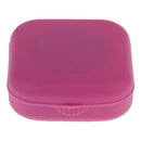 Hollow Design Contact Lens Case Travel Storage Kit Holder Container Rose