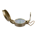 High-precision Metal Mini Keychain Directional Compass with magnifier Outdoor Camping Hiking