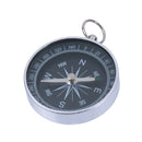 Aluminum Mini Keychain Ring Precise Compass Metal Accurate Compact Outdoor Hiking