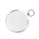 Aluminum Mini Keychain Ring Precise Compass Metal Accurate Compact Outdoor Hiking
