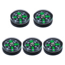 5pcs 15mm Mini Button Compass for Camping Hiking Learning