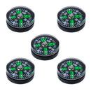 5pcs 15mm Mini Button Compass for Camping Hiking Learning