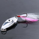 False Bait Metal Fishing Lures Crankbaits Hard Lure Spoon Fishing Tackle