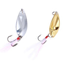 False Bait Metal Fishing Lures Crankbaits Hard Lure Spoon Fishing Tackle