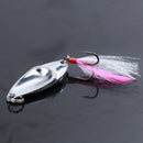 False Bait Metal Fishing Lures Crankbaits Hard Lure Spoon Fishing Tackle