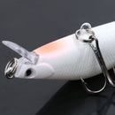1pc Luminous Glow Minnow Hard Fishing Lure Crankbait 8.2cm 8g